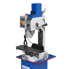 Load image into Gallery viewer, MechMaxx 6"x20'' Benchtop Mill Drill Machine, Variable Speed, R8 Spindle, 1 HP, 110V, Brushless Motor Compact Milling Drilling Tool for Garage Shop, DIY Metalworking without Stand VM18L