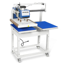 Load image into Gallery viewer, MechMaxx 16x24 Inch Commercial Pneumatic Dual Platen Heat Press - Infrared Positioning Auto Lift Sublimation Transfer Machine Digital LCD Control (110V 2.2HP)