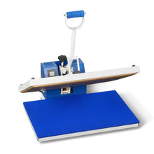 Load image into Gallery viewer, MechMaxx 16"x24" Manual Heat Press 110V 1.87HP/1400W - Teflon-Coated Aluminum Heating Plate,Aluminum Worktable, Digital Control for T-Shirts/Sublimation