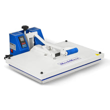 Load image into Gallery viewer, MechMaxx 16"x24" Manual Heat Press 110V 1.87HP/1400W - Teflon-Coated Aluminum Heating Plate,Aluminum Worktable, Digital Control for T-Shirts/Sublimation