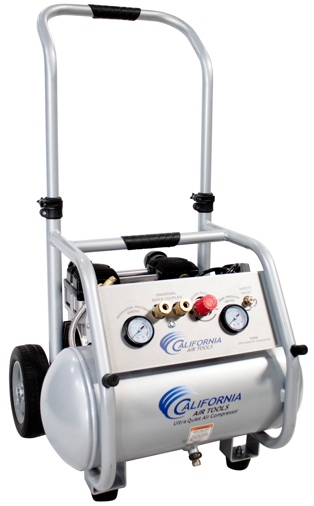 California Air Tools 5020W Ultra Quiet & Oil-Free  2.0 Hp, 5.0 Gal.  Steel Tank