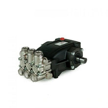 Load image into Gallery viewer, Nickel Plated Triplex Plunger Pump 5.7 GPM @ 3625 PSI, 1740 RPM, Right Shaft, MMD-CW18250R