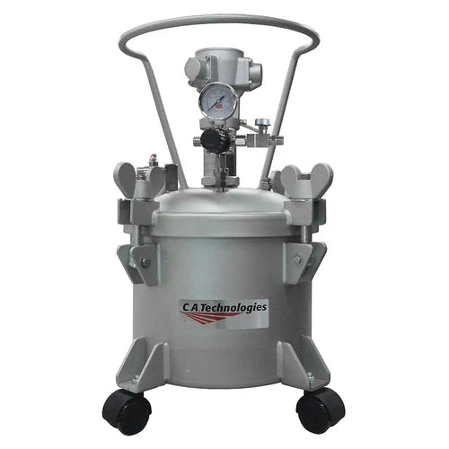 C.A Technologies 2.5 Gallon Pressure Tank w/  Air Powered Agitation - Single Regulated (NON-ASME)