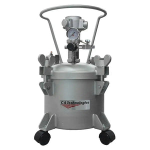 C.A Technologies 2.5 Gallon Pressure Tank w/  Air Powered Agitation - Single Regulated (NON-ASME)