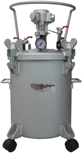 C.A Technologies 5 Gallon Pressure Tank With Air Powered Agitation - Single Regulated (NON-ASME)