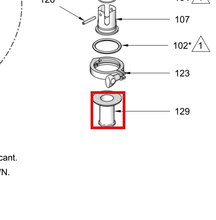 Load image into Gallery viewer, Graco 511192 Adapter, Ferrule - highlighted in parts diagram