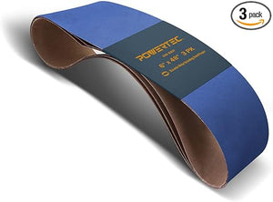 Jet Tools - 2"x48" 180 GRIT ZIRCONIUM OXIDE BELTS -3PCS SET