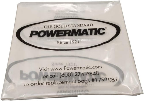 Powermatic - Collection Bags, Clear, 20