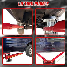 Load image into Gallery viewer, Katool KT-AM120SD 12000 lbs. Clear Floor Two Post Lift, Direct Drive, Assym Arms