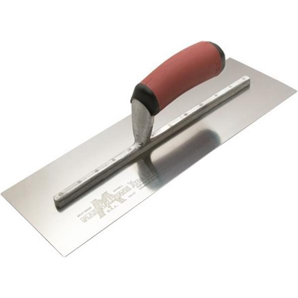 Marshalltown 12CSD Drywall Trowels High Carbon Steel 16 In (406 Mm) 4 1⁄2 In (114 Mm) Curved Durasoft®
