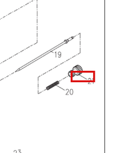 Load image into Gallery viewer, Fuji Spray 5221 T - Fluid Control Knob — Fuji Spray parts drawing