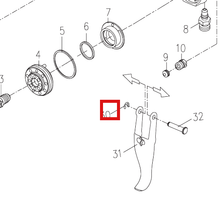 Load image into Gallery viewer, Fuji Spray 5230 T - Retaining Ring — Fuji Spray parts drawing