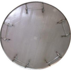 Marshalltown 46.5" OD, Dished, 80° lip, 5-blade, safety clip