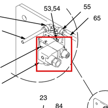 Load image into Gallery viewer, Graco 551348 1/8 in NPT Solenoid Valve - item 52 highlighted in the Graco 309280EN-A parts diagram