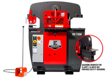 Load image into Gallery viewer, Edwards - 55 Ton Ironworker 3 Phase, 208 Volt, Coper Notcher