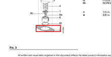 Load image into Gallery viewer, Graco 556726 Gasket, Pump Mvb - highlighted in parts diagram
