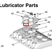 Load image into Gallery viewer, Graco 557149 Strainer,filter - highlighted in parts diagram