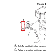 Load image into Gallery viewer, Graco 558298 Gauge, 10,000 Psi Liquid Filled - highlighted in parts diagram