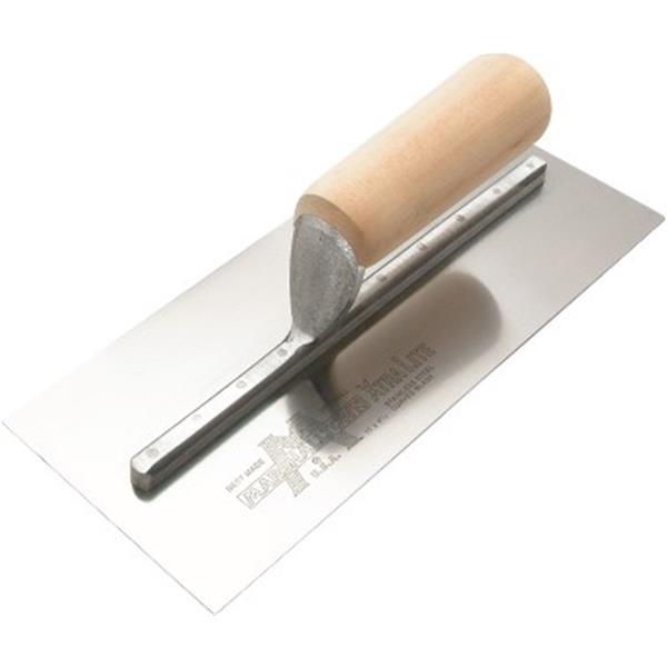 Marshalltown  12SS Drywall Trowels High Carbon Steel 11 In (279 Mm) 4 1⁄2 In (114 Mm) Straight Wood