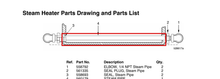 Load image into Gallery viewer, Graco 560179 Pipe, Steam - highlighted in parts diagram