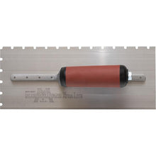 Load image into Gallery viewer, Marshalltown 5705SSD 11 X 4 1/2 SS Notched Trowel;3/16 X 3/16 X 5/8 UDuraSoft Handle (6/Pack)
