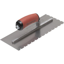 Load image into Gallery viewer, Marshalltown 5705SSD 11 X 4 1/2 SS Notched Trowel;3/16 X 3/16 X 5/8 UDuraSoft Handle (6/Pack)
