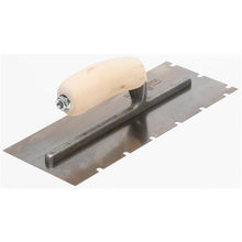 Load image into Gallery viewer, Marshalltown 5706S 11 X 4 1/2 Notched Trowel1/4 X 1/4 X 1 1/2 UWood Handle (6/Pack)