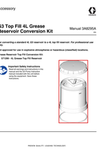 Load image into Gallery viewer, Graco 571299 Kit, Res Conv, 4l Top Fill - highlighted in parts diagram