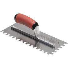 Load image into Gallery viewer, Marshalltown 5779SD Notch Trowel-3/8 X 3/8 X 3/8 SQ-DuraSoft Hdle (6/Pack)