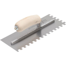 Load image into Gallery viewer, Marshalltown 5779S Notch Trowel-3/8 X 3/8 X 3/8 SQ (6/Pack)