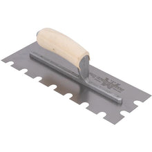 Load image into Gallery viewer, Marshalltown 5784S Notch Trowel-9/16 X 5/8 X 1 U (6/Pack)