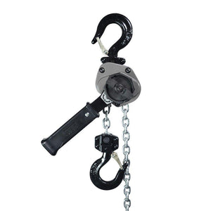 Jet Tools - JLA Series 1-1/2 Ton Lever Hoist 10' Lift & Shipyard Hooks