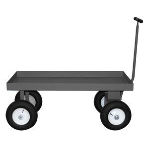 Durham 5WT3-2448-LU-12PN-95 5Th Wheel Platform Truck, 3″ Lips Up, 24 X 50-1/4 X 43-1/8