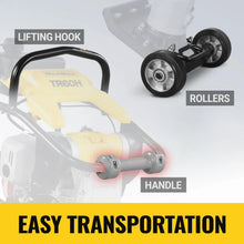Load image into Gallery viewer, MechMaxx Honda GX100 Tamping Rammer with Wheel Kit, 2250 lb Impact Force Jumping Jack Tamper Compactor for Soil, Gravel, Backfill and Foundation, TR60H