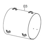 Load image into Gallery viewer, Insulating Panel Replacement Part for Flame 115 Heater
