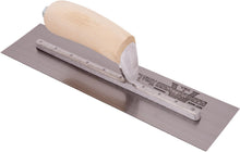 Load image into Gallery viewer, Marshalltown MXS7 High Carbon Steel Finishing Trowels Wood 12 In (305 Mm) 5 In (127 Mm)