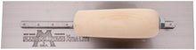 Load image into Gallery viewer, Marshalltown MXS56 High Carbon Steel Finishing Trowels Wood 12 In (305 Mm) 3 In (76 Mm)