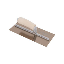 Load image into Gallery viewer, Marshalltown MXS91GS Golden Stainless Steel Finishing Trowels 10 1⁄2 In (267 Mm) 4 1⁄2 In (114 Mm) Wood