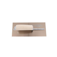 Load image into Gallery viewer, Marshalltown MXS2GS Golden Stainless Steel Finishing Trowels 11 1⁄2 In (292 Mm) 4 1⁄2 In (114 Mm) Wood