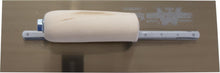 Load image into Gallery viewer, Marshalltown MXS62GS Golden Stainless Steel Finishing Trowels 12 In (305 Mm) 4 In (102 Mm) Wood