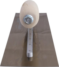 Load image into Gallery viewer, Marshalltown MXS13GS Golden Stainless Steel Finishing Trowels 13 In (330 Mm) 5 In (127 Mm) Wood