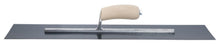 Load image into Gallery viewer, Marshalltown MXS224B Blue Steel Finishing Trowels Wood Curved 22 In (559 Mm) 4 In (102 Mm)