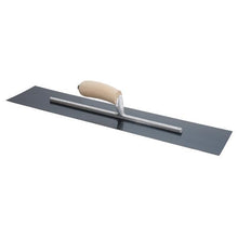 Load image into Gallery viewer, Marshalltown MXS205B Blue Steel Finishing Trowels Wood Curved 20 In (508 Mm) 5 In (127 Mm)