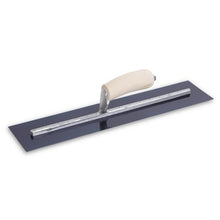 Load image into Gallery viewer, Marshalltown MXS165B Blue Steel Finishing Trowels Wood Curved 16 In (406 Mm) 5 In (127 Mm)