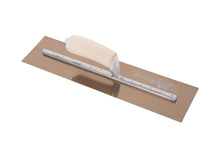 Load image into Gallery viewer, Marshalltown MXS66GS Golden Stainless Steel Finishing Trowels 16 In (406 Mm) 4 In (102 Mm) Wood
