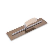 Load image into Gallery viewer, Marshalltown MXS67GS Golden Stainless Steel Finishing Trowels 18 In (457 Mm) 4 In (102 Mm) Durasoft®