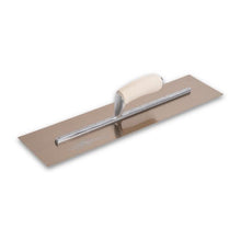 Load image into Gallery viewer, Marshalltown MXS81GS Golden Stainless Steel Finishing Trowels 18 In (457 Mm) 4 In (102 Mm) Wood