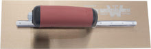Load image into Gallery viewer, Marshalltown MXS62GSD Golden Stainless Steel Finishing Trowels 12 In (305 Mm) 4 In (102 Mm) Durasoft®