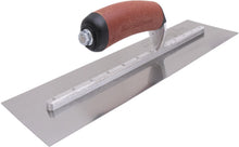Load image into Gallery viewer, Marshalltown MXS62SSDC Bright Stainless Steel Finishing Trowels Duracork® 12 In (305 Mm) 4 In (102 Mm)