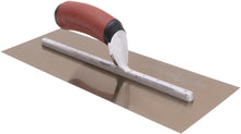 Load image into Gallery viewer, Marshalltown MXS67GSDC Golden Stainless Steel Finishing Trowels 16 In (406 Mm) 4 1⁄2 In (114 Mm) Duracork®
